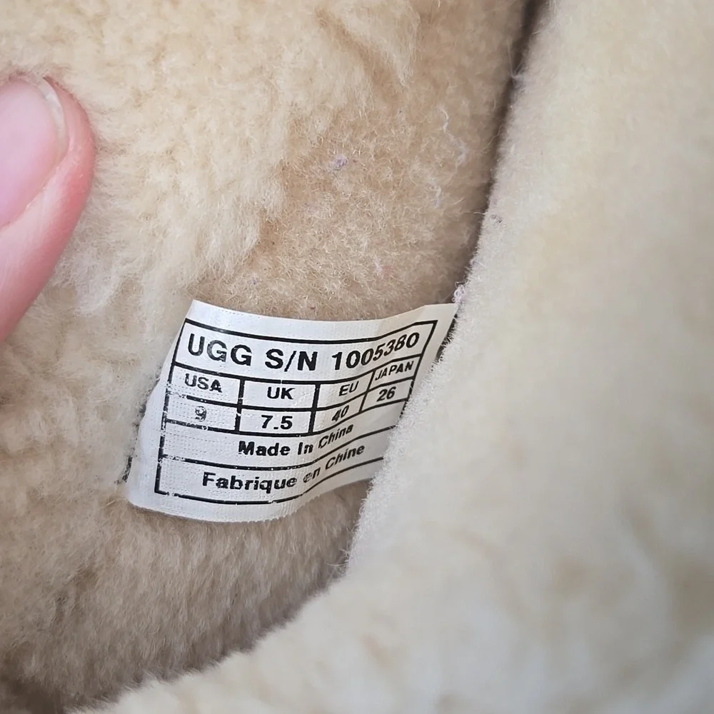 UGG Australia Chestnut Boots with Outer Straps
